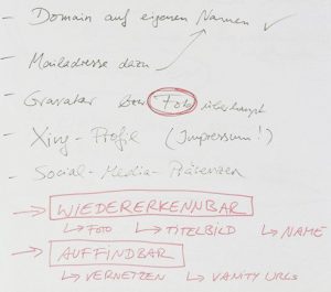 Flipchart-Foto