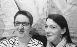 Annette Schwindt und Melanie Kirk-Mechtel