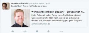 Shareoptimiertes Tweet mit Twitter Card