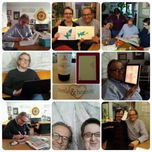 Fotovcollage von Pals Besuch