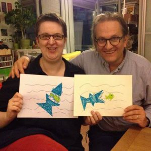 Annette, Pal and the Halvor drawings