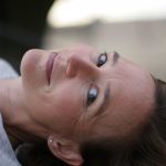 Nahaufnahme Daniela liegend