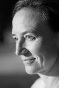 Daniela in Schwarzweiß