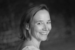 Daniela in Schwarzweiß