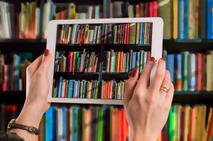 Bücher im Tablet
