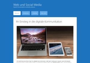Screenshot webundsocialmedia.de