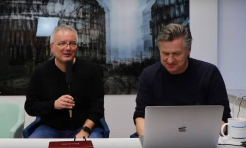 Dr. Lutz Becker und Gunnar Sohn im Livestream der #NEO19x