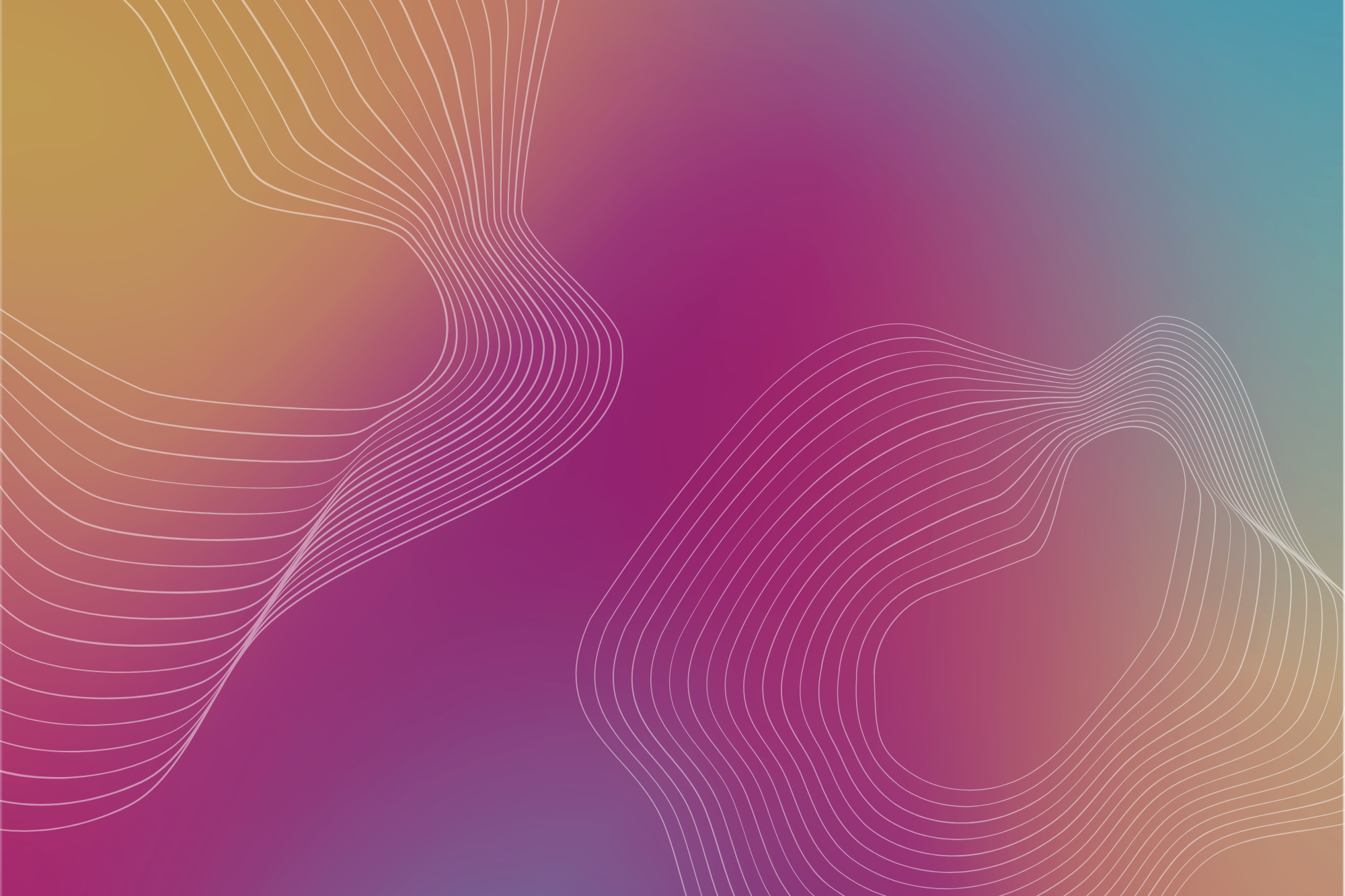 Farb- und Linienverläufe in Lila, Pink und Orange