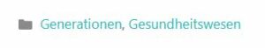 Kategorielinks vom Ende eines Blogbeitrags