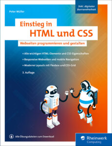 Cover von Einstieg in HTML und CSS
