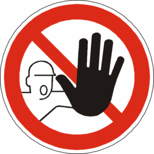 Keep out