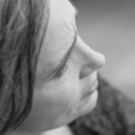 Sabria von schräg oben im Profil